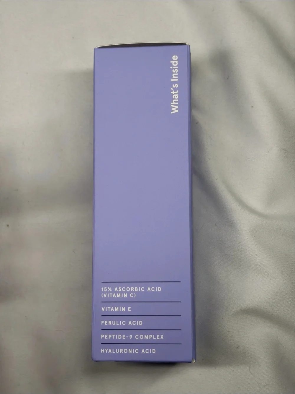 iRESTORE Vitamin C Brightening Serum — Lavender
